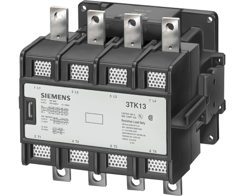 Siemens 3TK1542-0AP0 Контактор Ac-1, 4-х полюсный, 800 А, управление переменным током 230/277 В Siemens 3TK1542-0AP0 Контактор Ac-1, 4-х полюсный, 800 А, управление переменным током 230/277 В