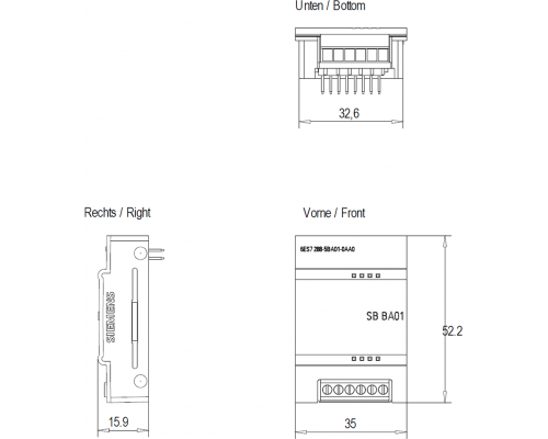 Siemens 6ES7288-5BA01-0AA0 Контроллер SIMATIC S7-200 SMART с поддержкой батареи и реального времени Siemens 6ES7288-5BA01-0AA0 Контроллер SIMATIC S7-200 SMART с поддержкой батареи и реального времени