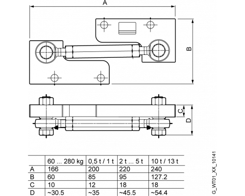 Siemens 7MH5713-4AE00 Направляющий элемент для монтажного блока siwarex wl280 rn-s sa 0.5 t / 1 t Siemens 7MH5713-4AE00 Направляющий элемент для монтажного блока siwarex wl280 rn-s sa 0.5 t / 1 t