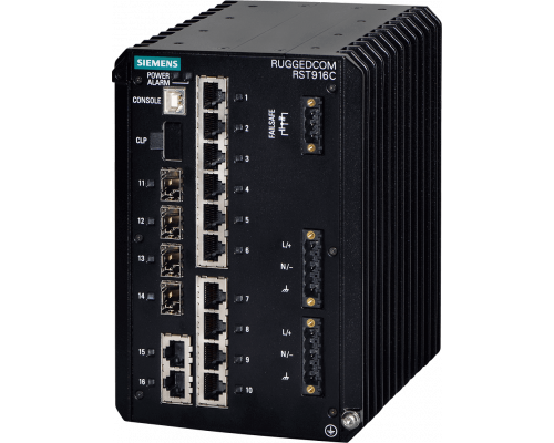 Siemens 6GK6491-6CD..-.... Управляемый коммутатор Ethernet 10G, 16 портов, с поддержкой IEEE 1588, для промышленных условий Siemens 6GK6491-6CD..-.... Управляемый коммутатор Ethernet 10G, 16 портов, с поддержкой IEEE 1588, для промышленных условий