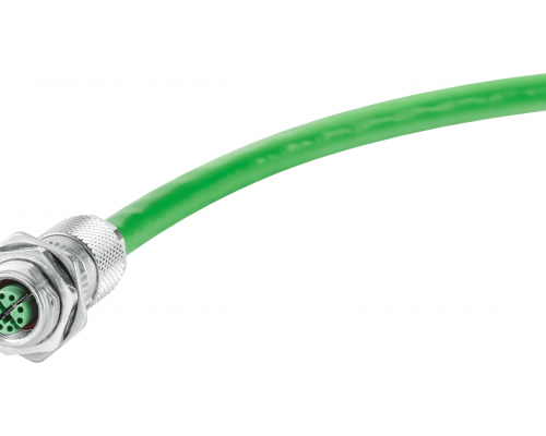 Siemens 6GK1901-0DB40-6AA0 Соединитель M12, кабель, быстрое соединение FC, 8-полюсный, металлический корпус, 4x2 Siemens 6GK1901-0DB40-6AA0 Соединитель M12, кабель, быстрое соединение FC, 8-полюсный, металлический корпус, 4x2