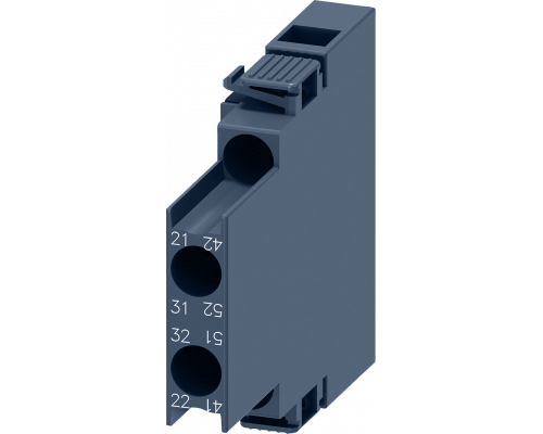 Siemens 3RH6911-1DA02 Блок клемм для контакторов двигателей, 2 нормально замкнущих контакта, размер S00 Siemens 3RH6911-1DA02 Блок клемм для контакторов двигателей, 2 нормально замкнущих контакта, размер S00