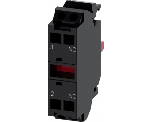 Siemens 3SU1400-1AA10-3MA0 Контактный модуль с 1 контактным элементом, позолоченные контакты, подключение на пружинных клеммах Siemens 3SU1400-1AA10-3MA0 Контактный модуль с 1 контактным элементом, позолоченные контакты, подключение на пружинных клеммах