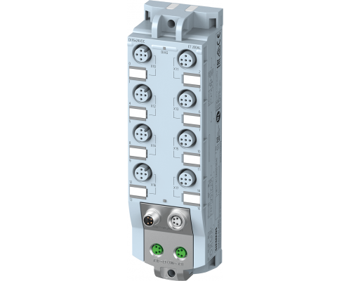 Siemens 6ES7141-5AH00-0BA0 Станция распределённой периферии Simatic ET линии, 16 входов 24VDC, 8 выходов M12, IP67 Siemens 6ES7141-5AH00-0BA0 Станция распределённой периферии Simatic ET линии, 16 входов 24VDC, 8 выходов M12, IP67