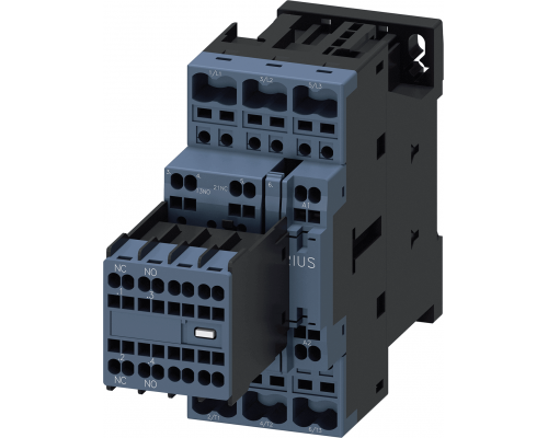 Siemens 3RT2027-2AP04 Контактор, 3 полюса, AC-3, 15 кВт/400 В, с блоком-контактами 2NO+2NC, 230 В, 50 Гц, типоразмер S0 Siemens 3RT2027-2AP04 Контактор, 3 полюса, AC-3, 15 кВт/400 В, с блоком-контактами 2NO+2NC, 230 В, 50 Гц, типоразмер S0