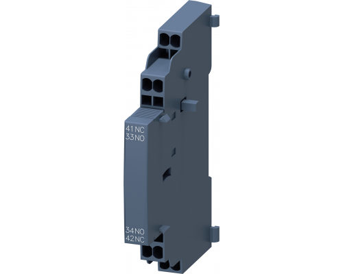 Siemens 3RV2901-2A Боковой блок-контакт 1но+1нз, пружинные клеммы, для автоматического выключателя 3rv2 Siemens 3RV2901-2A Боковой блок-контакт 1но+1нз, пружинные клеммы, для автоматического выключателя 3rv2
