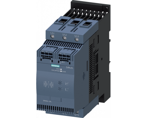Siemens 3RW3047-2BB14 Устройство плавного пуска, типоразмер S3, 106A, 55 кВт/400V, 40 град. Siemens 3RW3047-2BB14 Устройство плавного пуска, типоразмер S3, 106A, 55 кВт/400V, 40 град.