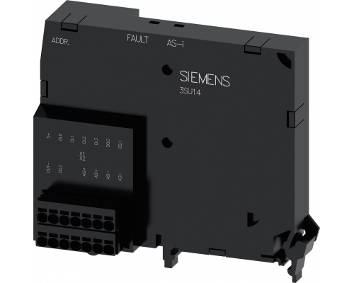Siemens 3SU1400-2EJ10-6AA0 Модуль As-interface, Slave, 4 входа/3 выхода, пружинные клеммы Siemens 3SU1400-2EJ10-6AA0 Модуль As-interface, Slave, 4 входа/3 выхода, пружинные клеммы