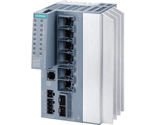 Siemens 6GK5206-2RS00-2AC2 Управляемый коммутатор Scalance xc206-2g PoE 2 уровня, поддержка Profinet, расширенный диапазон температур Siemens 6GK5206-2RS00-2AC2 Управляемый коммутатор Scalance xc206-2g PoE 2 уровня, поддержка Profinet, расширенный диапазон температур
