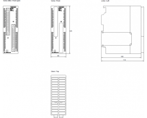 Siemens 6ES7322-1BP00-0AA0 Модуль дискретного вывода Simatic S7-300 SM322, 64 выхода DO, 24В, 0.3А Siemens 6ES7322-1BP00-0AA0 Модуль дискретного вывода Simatic S7-300 SM322, 64 выхода DO, 24В, 0.3А