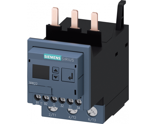 Siemens 3RR2243-1FA30 Реле контроля 3rr, для контактора 3rt2, S2, цифровая настройка, контроль тока 8-80A, 20-400Гц, 3-ф. Siemens 3RR2243-1FA30 Реле контроля 3rr, для контактора 3rt2, S2, цифровая настройка, контроль тока 8-80A, 20-400Гц, 3-ф.