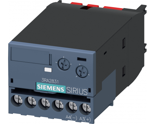 Siemens 3RA2831-1DH10 Электронное реле времени задержка включения, 0.05...100s, 90...240v ac/dc, для 3rt2, S2 Siemens 3RA2831-1DH10 Электронное реле времени задержка включения, 0.05...100s, 90...240v ac/dc, для 3rt2, S2