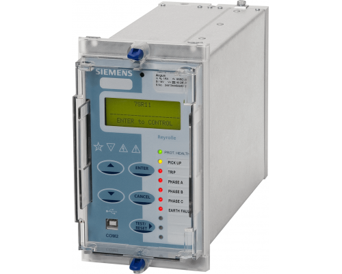 Siemens 7SR1103-1NA12-1CA0 Реле Argus-c ненаправленной тз 4 тт с 10 светодиодами, 6 дискр. входами/8 выходами Siemens 7SR1103-1NA12-1CA0 Реле Argus-c ненаправленной тз 4 тт с 10 светодиодами, 6 дискр. входами/8 выходами