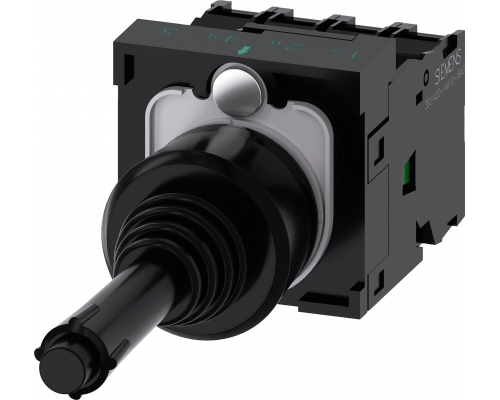 Siemens 3SU1100-7BE10-1QA0 Координатный соединитель, 22 мм, кругл., пластмасса, черный, 4 положения, с фиксацией Siemens 3SU1100-7BE10-1QA0 Координатный соединитель, 22 мм, кругл., пластмасса, черный, 4 положения, с фиксацией