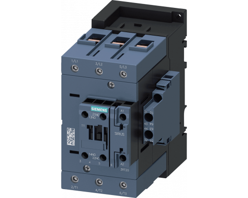 Siemens 3RT2045-1AL26 Контактор 3 полюса, 37 кВт/АС3/400В, типоразмер S3, 2НО+2НЗ, 230В AC, винтовые клеммы Siemens 3RT2045-1AL26 Контактор 3 полюса, 37 кВт/АС3/400В, типоразмер S3, 2НО+2НЗ, 230В AC, винтовые клеммы