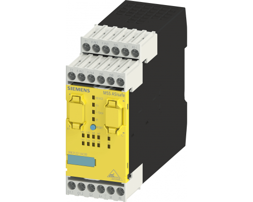 Siemens 3RK3122-1AC00 Центральный блок управления 3RK3 ASISAfe Extended для модульной системы безопасности 3RK3 2/4f-di,4di, 1f-ro,1f-do Siemens 3RK3122-1AC00 Центральный блок управления 3RK3 ASISAfe Extended для модульной системы безопасности 3RK3 2/4f-di,4di, 1f-ro,1f-do