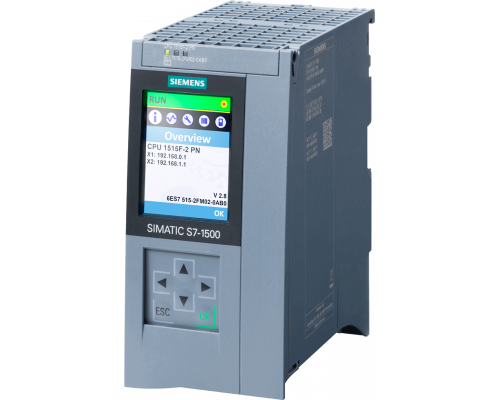 Siemens 6ES7515-2FM02-0AB0 Центральный процессор CPU 1515F-2 PN для систем с повышенной безопасностью Siemens 6ES7515-2FM02-0AB0 Центральный процессор CPU 1515F-2 PN для систем с повышенной безопасностью