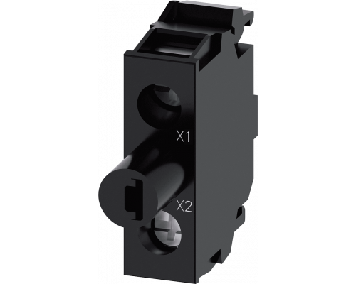 Siemens 3SU1401-2BH60-1AA0 Модуль подсветки, 24-240В AC/DC, белый свет, для монтажа на днище поста управления Siemens 3SU1401-2BH60-1AA0 Модуль подсветки, 24-240В AC/DC, белый свет, для монтажа на днище поста управления