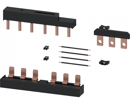 Siemens 3RA2943-2BB2 Электромонтажный комплект для пружинного зажима, тип пускателя «звезда-треугольник» Siemens 3RA2943-2BB2 Электромонтажный комплект для пружинного зажима, тип пускателя «звезда-треугольник»