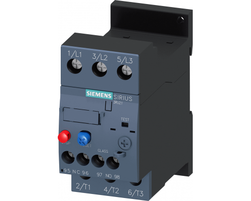 Siemens 3RU2126-4PB1 Реле перегрузки для электродвигателя, 30-36 А, типоразмер S0, класс 10 Siemens 3RU2126-4PB1 Реле перегрузки для электродвигателя, 30-36 А, типоразмер S0, класс 10