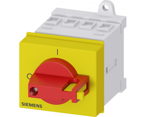 Siemens 3LD2030-0TK13 Выключатель главный/аварийный 3 полюса iu=16, p/ac-23a, 7,5 кВт Siemens 3LD2030-0TK13 Выключатель главный/аварийный 3 полюса iu=16, p/ac-23a, 7,5 кВт