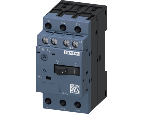 Siemens 3RV1011-1KA15 Выключатель автоматический, типоразмер s00, для защиты электродвигателя, класс 10, A/N расцепители Siemens 3RV1011-1KA15 Выключатель автоматический, типоразмер s00, для защиты электродвигателя, класс 10, A/N расцепители