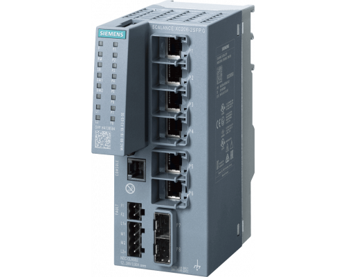 Siemens 6GK5206-2GS00-2AC2 Управляемый коммутатор Scalance xc206-2sfp g, 6x RJ45, 2x SFP, резервированное питание, -40°C до +70°C Siemens 6GK5206-2GS00-2AC2 Управляемый коммутатор Scalance xc206-2sfp g, 6x RJ45, 2x SFP, резервированное питание, -40°C до +70°C