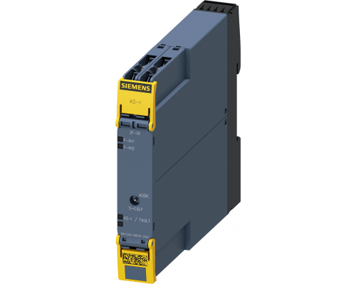 Siemens 3RK1205-0BE00-2AA2 Модуль безопасности цифровой ASISAFE Slimline Compact SC17.5F 2F-DI, IP20 Siemens 3RK1205-0BE00-2AA2 Модуль безопасности цифровой ASISAFE Slimline Compact SC17.5F 2F-DI, IP20