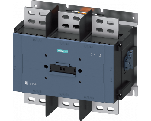 Siemens 3RT1485-6AP36 Силовой контактор, AC-1, 1700 А, трехполюсный, AC/DC, 100–240 В AC/100–220 В DC, электронный привод Siemens 3RT1485-6AP36 Силовой контактор, AC-1, 1700 А, трехполюсный, AC/DC, 100–240 В AC/100–220 В DC, электронный привод
