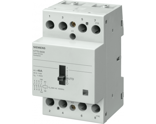 Siemens 5TT5850-6 Контактор автоматический 230/230В, 63А, 4 НЗ Siemens 5TT5850-6 Контактор автоматический 230/230В, 63А, 4 НЗ