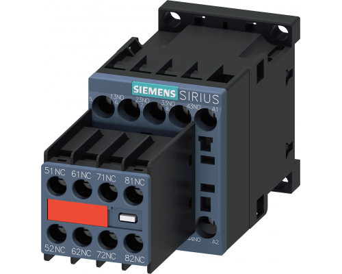 Siemens 3RH2244-1AP00 Вспомогательный контактор, 4no+4нз, 230v, 50/60 гц, S00, винтовые клеммы Siemens 3RH2244-1AP00 Вспомогательный контактор, 4no+4нз, 230v, 50/60 гц, S00, винтовые клеммы