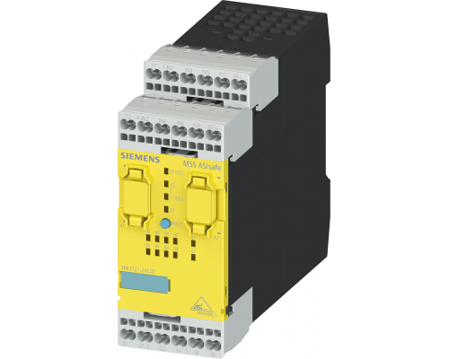 Siemens 3RK3121-2AC00 Центральный блок 3РК3 ASISAfe Basic для модульной системы безопасности 3РК3 1/2f-di,6di, 1f-ro,1f-do Siemens 3RK3121-2AC00 Центральный блок 3РК3 ASISAfe Basic для модульной системы безопасности 3РК3 1/2f-di,6di, 1f-ro,1f-do