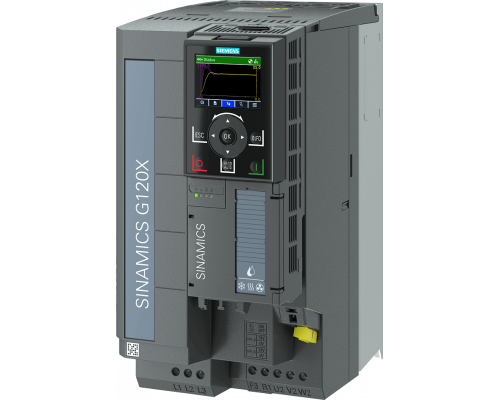 Siemens 6SL3220-3YE26-0AF0 Частотное преобразование Sinamics G120X, 11 кВт, 380-480 В, фильтр помех C2, Profinet PN, Ethernet IP Siemens 6SL3220-3YE26-0AF0 Частотное преобразование Sinamics G120X, 11 кВт, 380-480 В, фильтр помех C2, Profinet PN, Ethernet IP