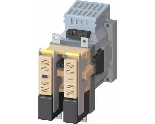 Siemens 3TC5617-0AB4 Контактор, 2 полюса, DC-3, номинальный ток 400А, с дополнительными контактами 22.2НО+2НЗ, управление DC 24V Siemens 3TC5617-0AB4 Контактор, 2 полюса, DC-3, номинальный ток 400А, с дополнительными контактами 22.2НО+2НЗ, управление DC 24V