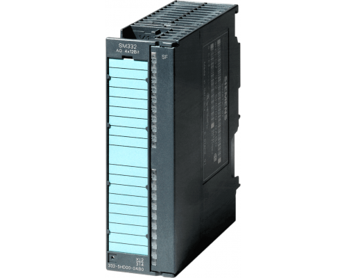 Siemens 6ES7332-5HB01-0AB0 Модуль вывода аналоговых сигналов Simatic S7-300, SM 332, 2 выхода u/i, 11/12 бит Siemens 6ES7332-5HB01-0AB0 Модуль вывода аналоговых сигналов Simatic S7-300, SM 332, 2 выхода u/i, 11/12 бит