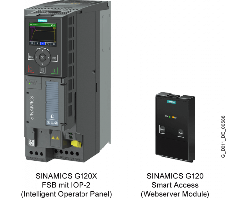 Siemens 6SL3200-0AE74-0AA0 Комплект стартера Sinamics G120X с панелью и модулем веб-сервера (7.5 кВт, 380-480 В, IP20) Siemens 6SL3200-0AE74-0AA0 Комплект стартера Sinamics G120X с панелью и модулем веб-сервера (7.5 кВт, 380-480 В, IP20)