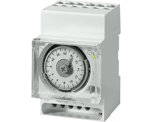 Siemens 7LF5300-6 Синхронный таймер недельный, 230V/50Hz, 3 модуля, 1 канал управления Siemens 7LF5300-6 Синхронный таймер недельный, 230V/50Hz, 3 модуля, 1 канал управления