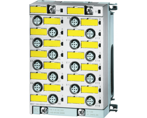 Siemens 6ES7194-4DD00-0AA0 Соединительный модуль Simatic DP, ET200PRO для модуля безопасности 8/16 входов, 24В/2A Siemens 6ES7194-4DD00-0AA0 Соединительный модуль Simatic DP, ET200PRO для модуля безопасности 8/16 входов, 24В/2A