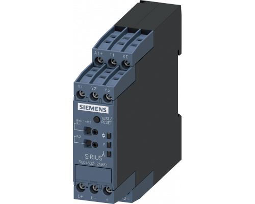 Siemens 3UG4582-2AW31 Реле контроля изоляции для незаземленных сетей до 250 В AC/300 В DC, 1-100 кОм, 24-240 В AC/DC Siemens 3UG4582-2AW31 Реле контроля изоляции для незаземленных сетей до 250 В AC/300 В DC, 1-100 кОм, 24-240 В AC/DC