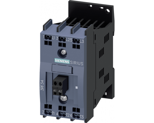 Siemens 3RF3405-2BB26 Полупроводниковый контактор 3RF3 AC53, 5.2A, 40°C, 48-600V, 110-230V AC, мгновенная коммутация Siemens 3RF3405-2BB26 Полупроводниковый контактор 3RF3 AC53, 5.2A, 40°C, 48-600V, 110-230V AC, мгновенная коммутация