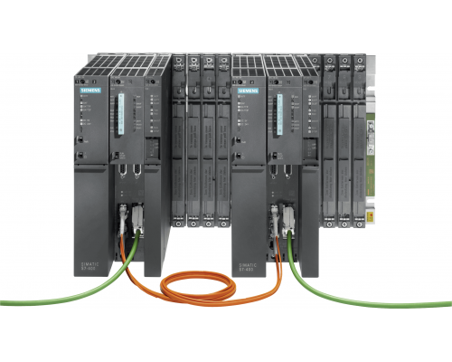 Siemens 6ES7400-0HR02-4AB0 Системный комплект Simatic S7-400H, CPU 414-5H, с блоками питания и модулями синхронизации Siemens 6ES7400-0HR02-4AB0 Системный комплект Simatic S7-400H, CPU 414-5H, с блоками питания и модулями синхронизации