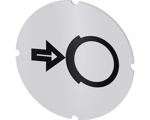 Siemens 3SU1900-0AB71-0RH0 Сменный маркер для кнопок с подсветкой, круглый, молочного цвета с черной надписью 'brake' Siemens 3SU1900-0AB71-0RH0 Сменный маркер для кнопок с подсветкой, круглый, молочного цвета с черной надписью 'brake'