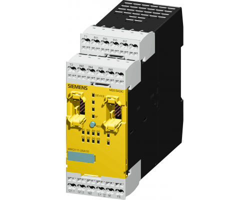 Siemens 3RK3111-2AA10 Модуль безопасности центральный 3RK3 для системы безопасности 3RK3 4/8 f-di, 1f-ro, 1 f-do Siemens 3RK3111-2AA10 Модуль безопасности центральный 3RK3 для системы безопасности 3RK3 4/8 f-di, 1f-ro, 1 f-do