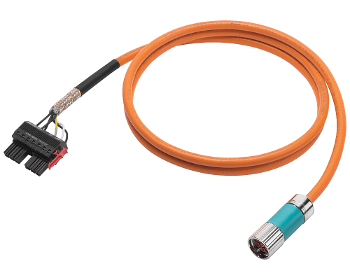 Siemens 6FX8002-5CN16-1AK0 Силовой кабель предварительно собранный 4x2.5 с разъемом Speed-Connect для Sinamics S120 Siemens 6FX8002-5CN16-1AK0 Силовой кабель предварительно собранный 4x2.5 с разъемом Speed-Connect для Sinamics S120