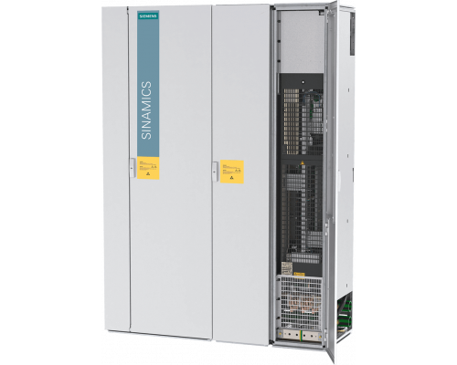 Siemens 6SL3725-1TG41-3MA3 Преобразователь частоты шкафного исполнения, однодвигательный модуль, вход 675-1035 V DC, выход 0-690 V 3AC, 1270 A, 1200 kW Siemens 6SL3725-1TG41-3MA3 Преобразователь частоты шкафного исполнения, однодвигательный модуль, вход 675-1035 V DC, выход 0-690 V 3AC, 1270 A, 1200 kW