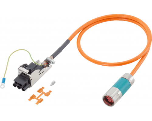 Siemens 6FX8002-5CS01-1DA0 Силовой кабель с разъемами (1FT/1FK/1PH для SINAMICS) 4x1,5 C, штекер типоразм. 1/1,5 мм2 UL/CSA DESINA Siemens 6FX8002-5CS01-1DA0 Силовой кабель с разъемами (1FT/1FK/1PH для SINAMICS) 4x1,5 C, штекер типоразм. 1/1,5 мм2 UL/CSA DESINA