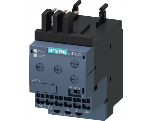 Siemens 3RR2141-2AA30 Реле контроля 3rr, для контактора 3rt2, S00, Basic, контроль тока 1.6-16A Siemens 3RR2141-2AA30 Реле контроля 3rr, для контактора 3rt2, S00, Basic, контроль тока 1.6-16A