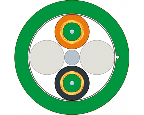 Siemens 6XV1873-2E Оптический кабель FRNC (50/125 / ОМ4), галогенонесодержащий, для фиксированной установки Siemens 6XV1873-2E Оптический кабель FRNC (50/125 / ОМ4), галогенонесодержащий, для фиксированной установки