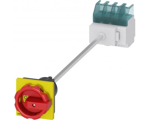 Siemens 3LD2213-1TL53 Аварийный переключатель 4-полюсный, iu=32, p/ac-23a 400v=11.5kW, монтаж на рейку/поверхность Siemens 3LD2213-1TL53 Аварийный переключатель 4-полюсный, iu=32, p/ac-23a 400v=11.5kW, монтаж на рейку/поверхность