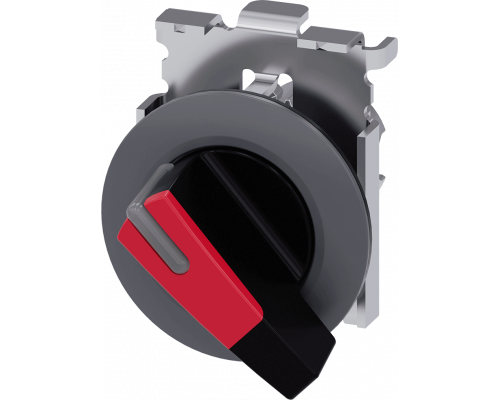 Siemens 3SU1062-2EF20-0AA0 Актуатор поворотного переключателя, 30mm, кругл., металл матовый, с подсветкой, 2 положения Siemens 3SU1062-2EF20-0AA0 Актуатор поворотного переключателя, 30mm, кругл., металл матовый, с подсветкой, 2 положения